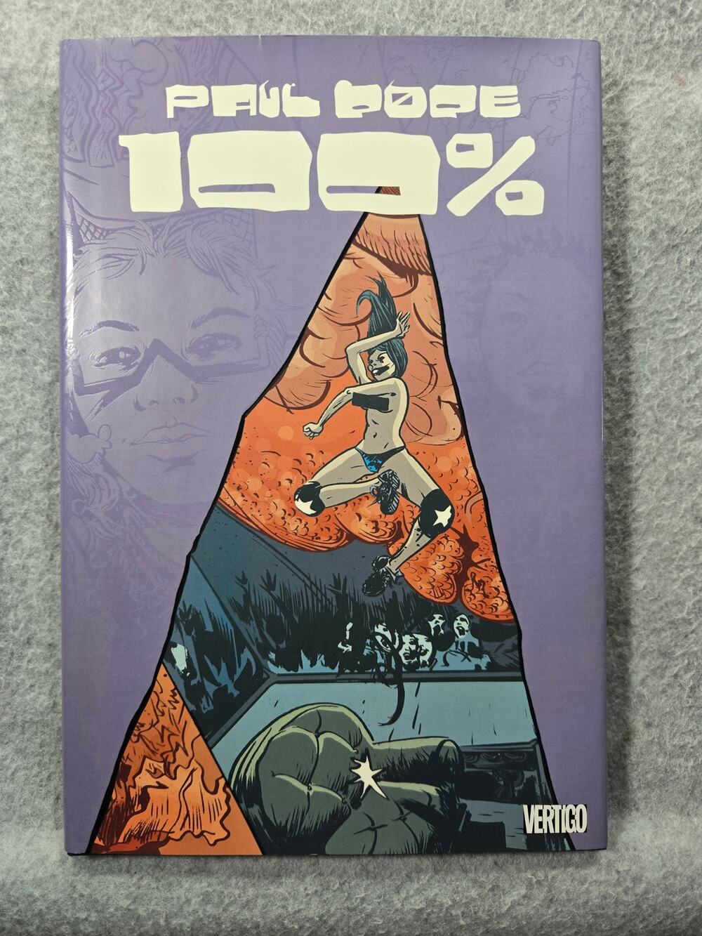 100% by Paul Pope Hardcover Graphic Novel Vertigo DC Comics Cyberpunk